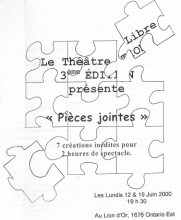 Spectacle 2000 - Pièces jointes